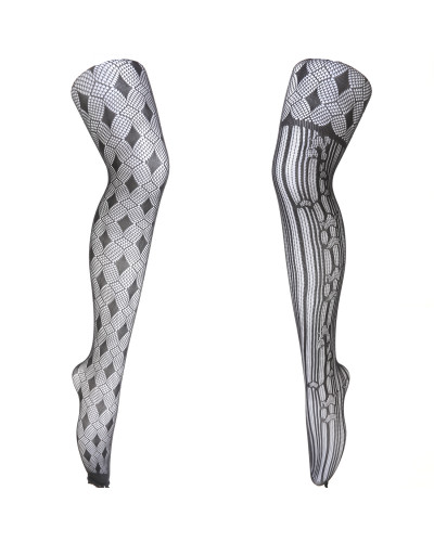 Patterned Fishnet Stockings