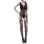 Elastic Catsuit Made of Mesh