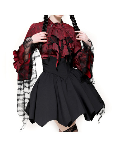 Camisa Roja Victoriana
