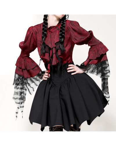 Camisa Roja Victoriana