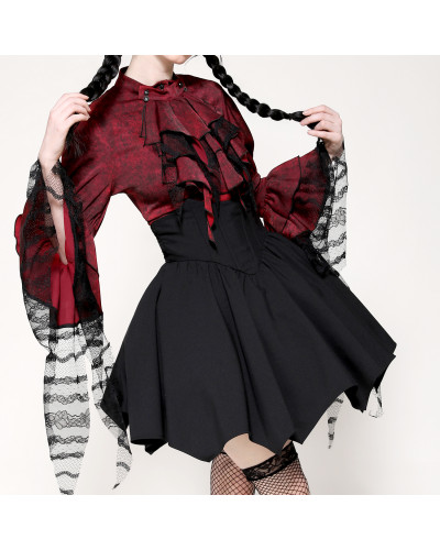 Camisa Roja Victoriana