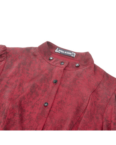 Camisa Roja Victoriana