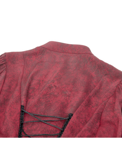 Camisa Roja Victoriana