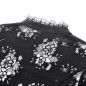 Lace Shirt with Cross Lace Shirt with Cross