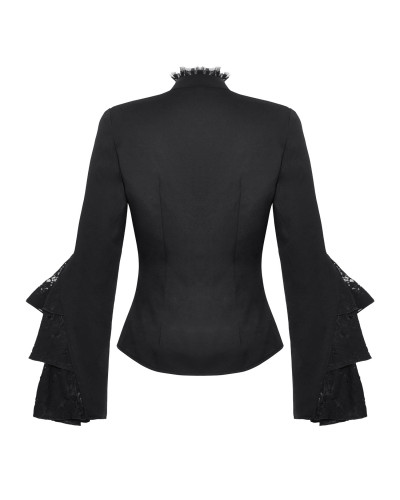 Camisa Victoriana Negra