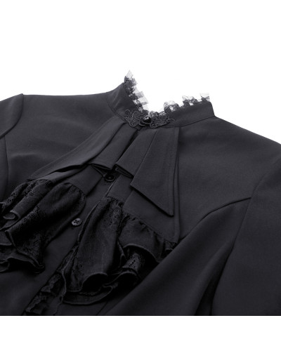 Camisa Victoriana Negra
