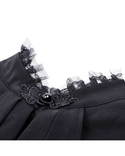 Chemise Victorienne Noire