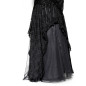 Jupe Longue en Dentelle et Tulle Jupe Longue en Dentelle et Tulle
