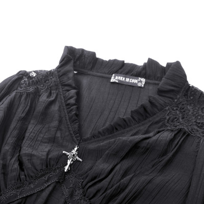 Blouse à Manches Évasées