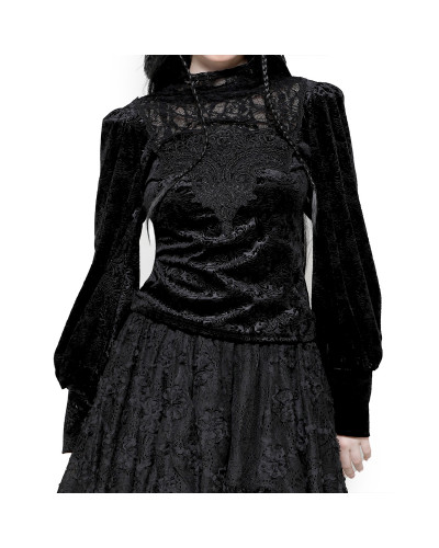 Brocade Velvet T-Shirt