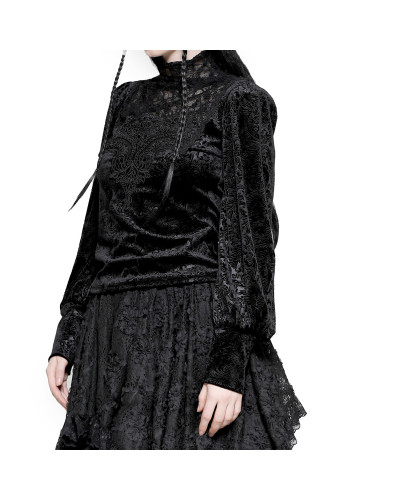 Brocade Velvet T-Shirt