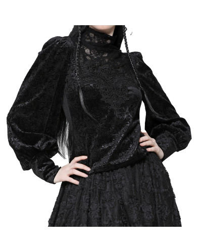 Brocade Velvet T-Shirt