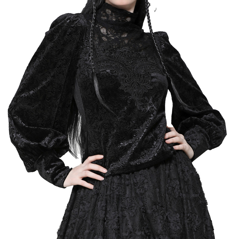 Brocade Velvet T-Shirt