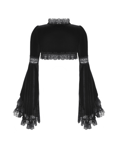 Bolero Terciopelo  y Encaje
