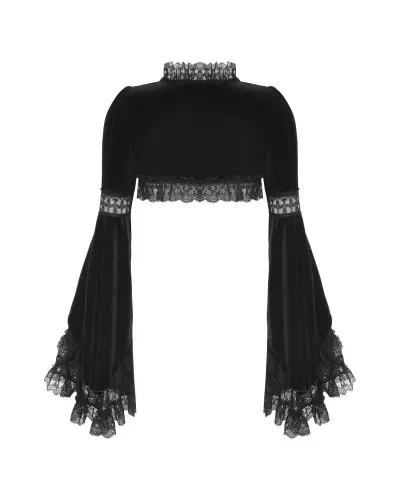 Samt- und Spitze-Bolero der Dark in Love-Marke für 49,00 €