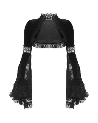 Samt- und Spitze-Bolero der Dark in Love-Marke für 49,00 €