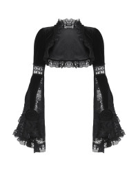 Bolero Terciopelo  y Encaje