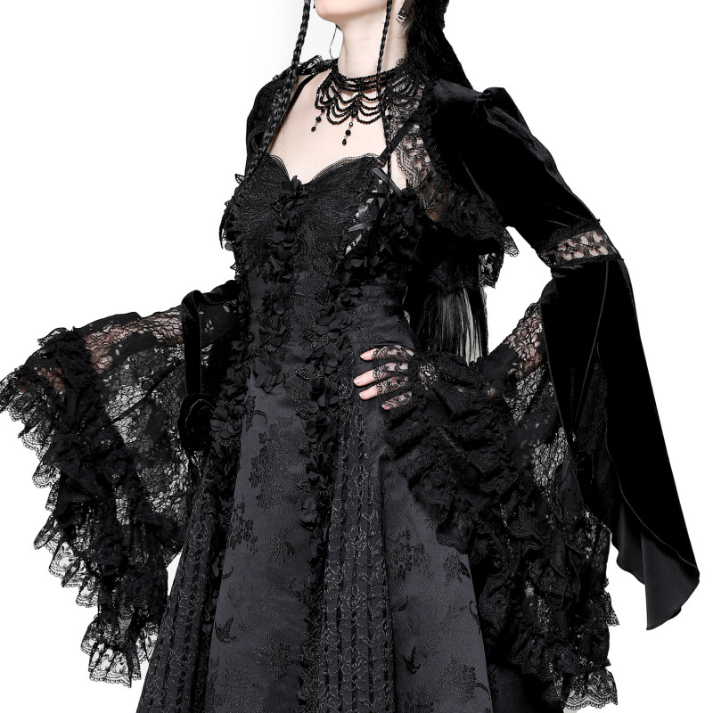 Velvet and Lace Bolero