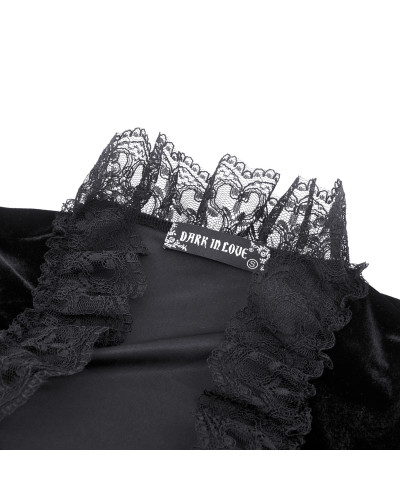 Samt- und Spitze-Bolero