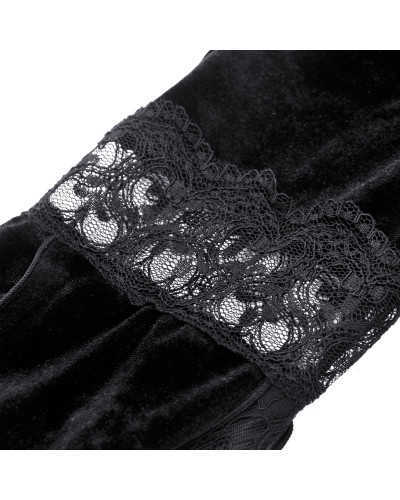 Bolero de Veludo e Renda