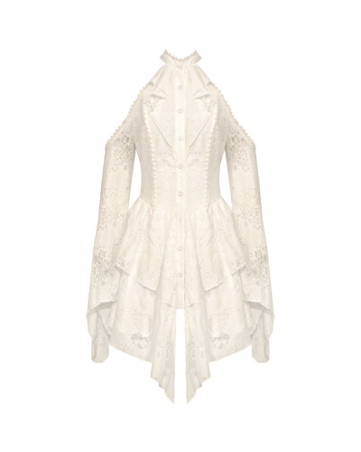 Beiges Kleid