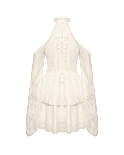 Beiges Kleid