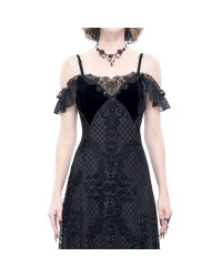 Vestido Largo Transparencias