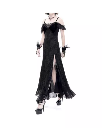 Transparenzen Langes Kleid der Devil Fashion-Marke für 75,00 €