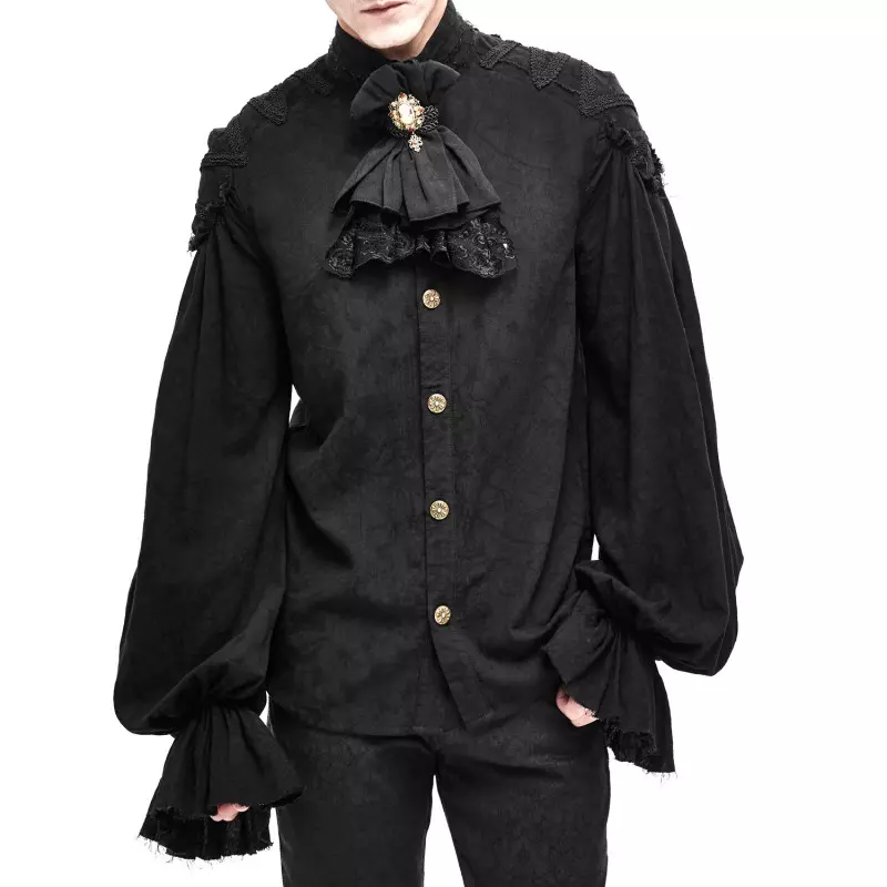 Black Shirt for Men from Devil Fashion Brand at €61.00