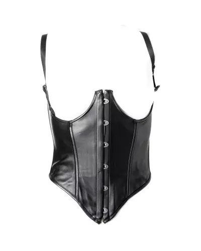 Corset Underbust en simili-cuir