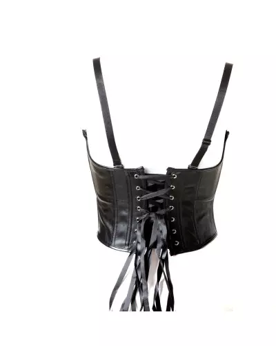 Corset Underbust en simili-cuir de la Marque Gloam à 29,90 €