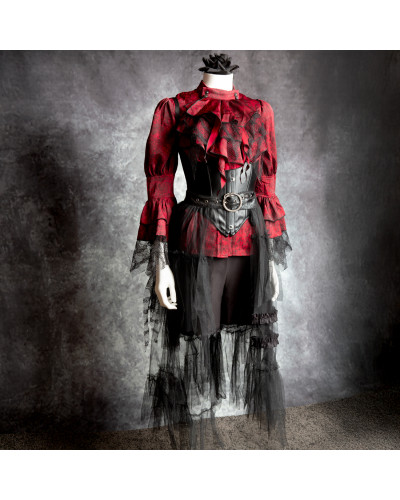 Corset Underbust en simili-cuir