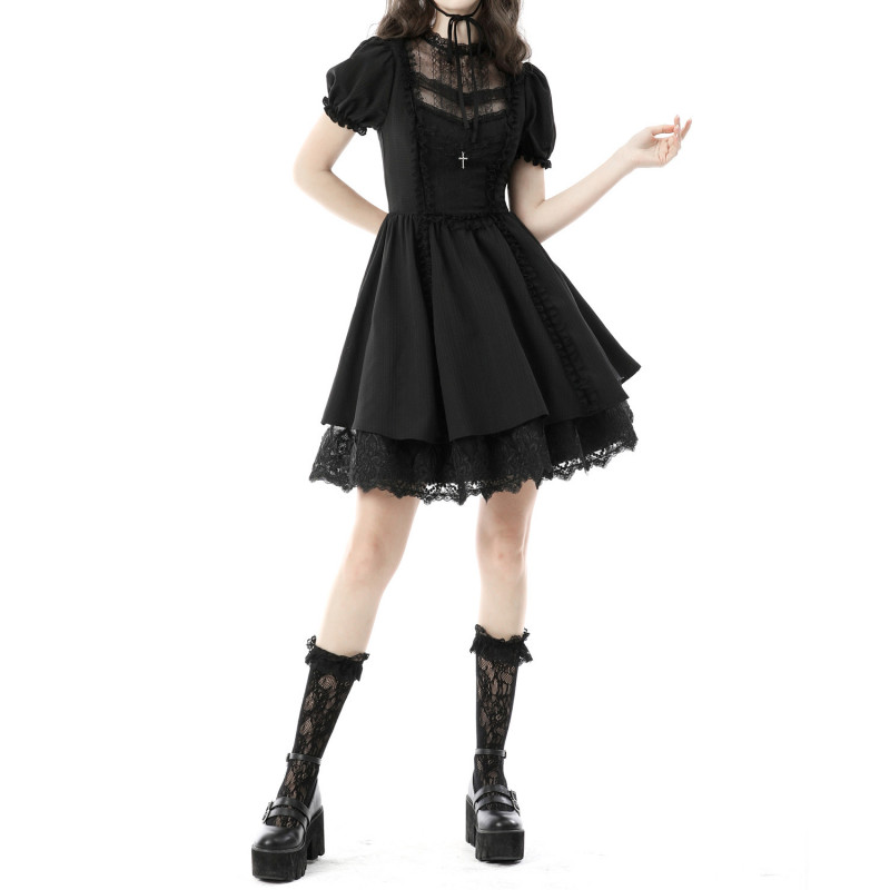 Vestido Gótico con Cruz