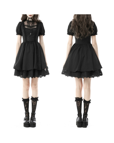Vestido Gótico con Cruz