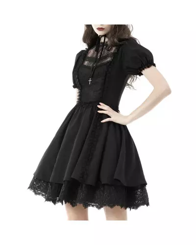 Kleid mit Kreuz der Dark in Love-Marke für 55,66 €