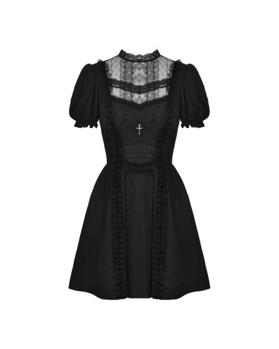 Vestido Gótico con Cruz