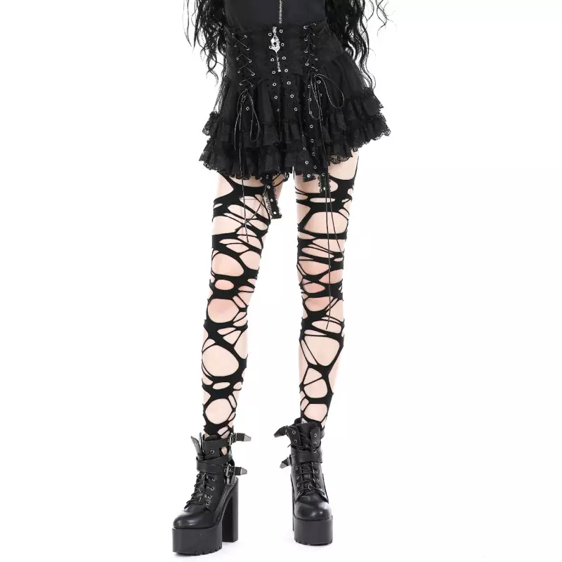 Mini Skirt with Lace from Dark in Love Brand at €48.40