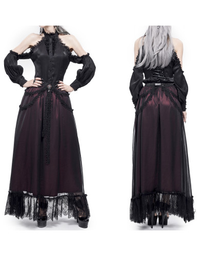Garnet Long Skirt