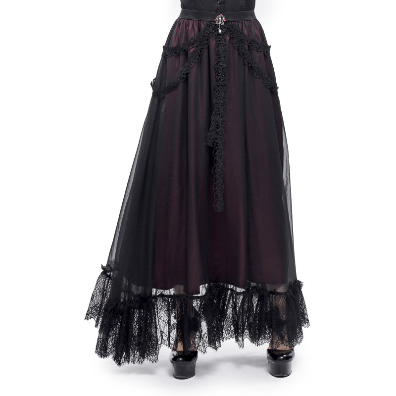Garnet Long Skirt