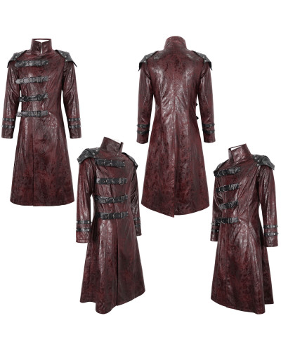 Veste Gothique Noire pour Homme