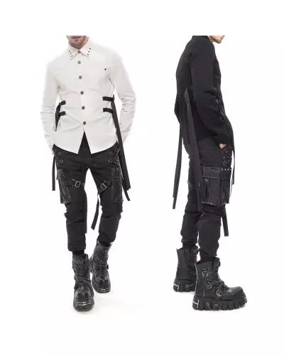 Black Pants with Pockets for Men from Devil Fashion Brand at €75.00