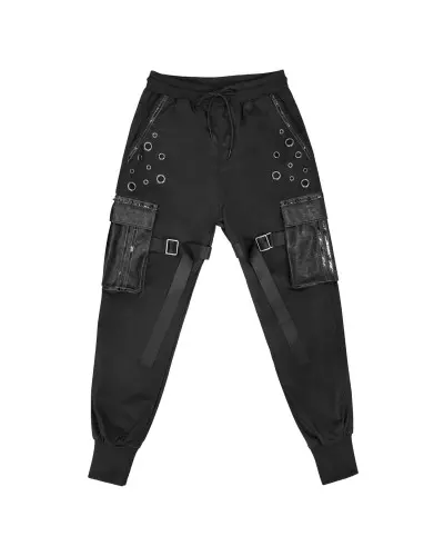 Pantalon Noir avec Poches pour Homme de la Marque Devil Fashion à 75,00 €