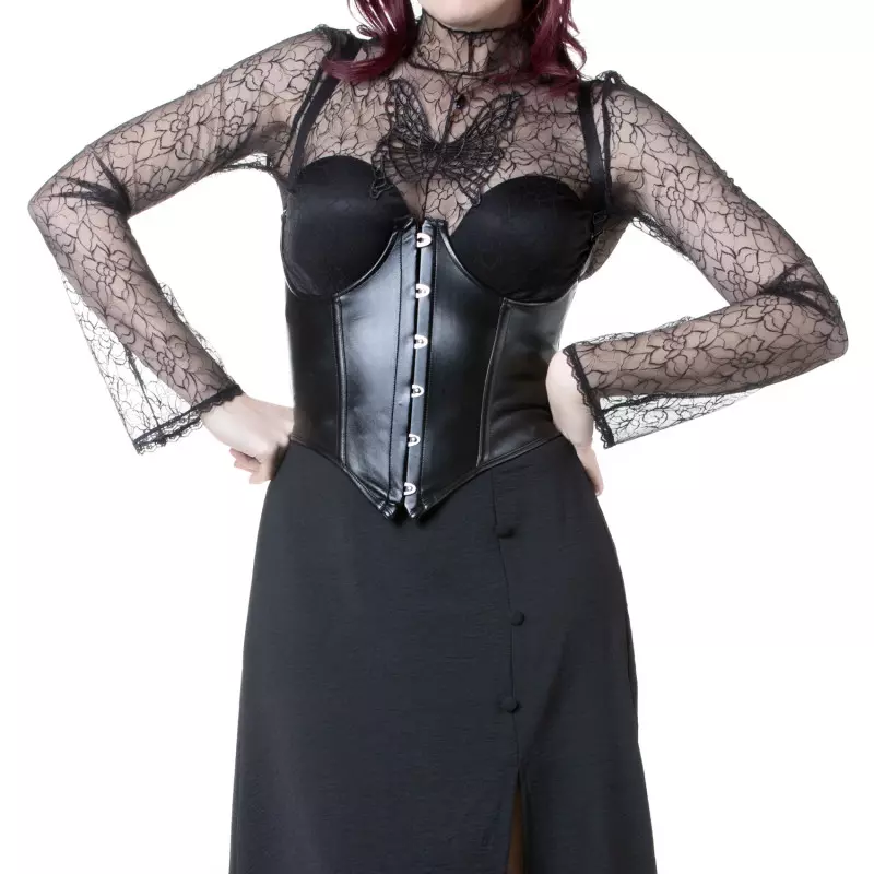 Corset Underbust en simili-cuir de la Marque Gloam à 29,90 €