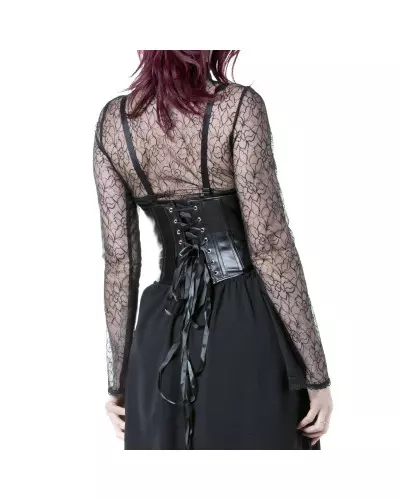 Corset Underbust en simili-cuir de la Marque Gloam à 29,90 €