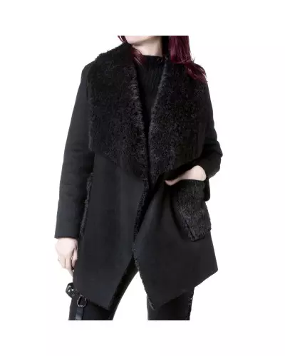 Blacky Double-Breasted Coat from Style Brand at €39.90