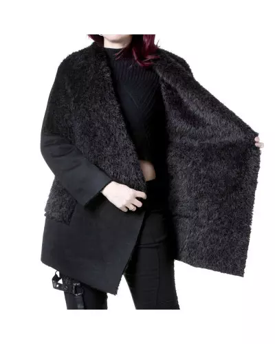 Blacky Double-Breasted Coat from Style Brand at €39.90