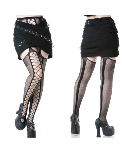 Gekreuzte Schatten Socken