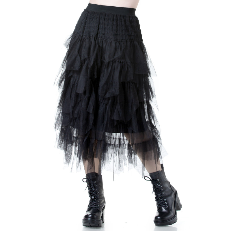 Falda Midi de Tul Morgana