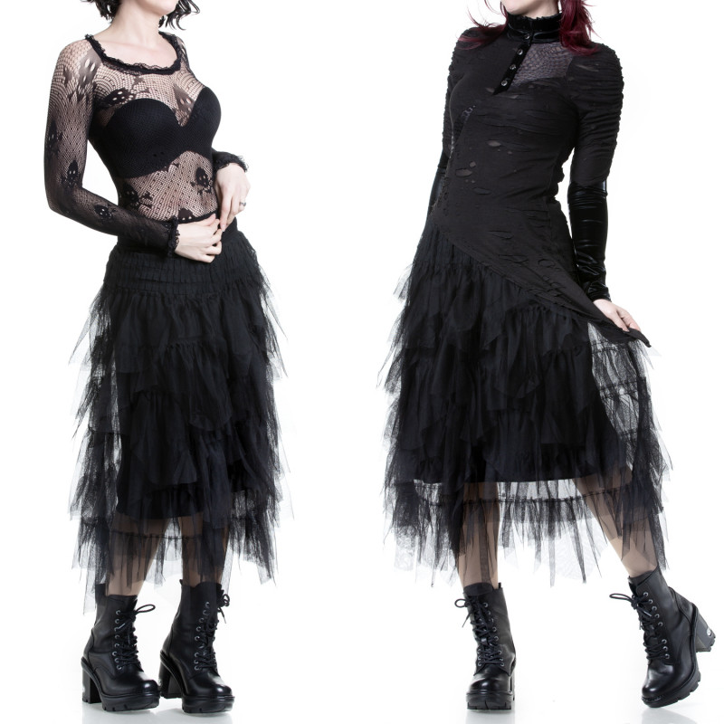 Saia Midi de Tule Morgana