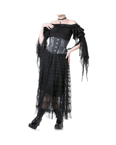 Selene Long Tulle Skirt